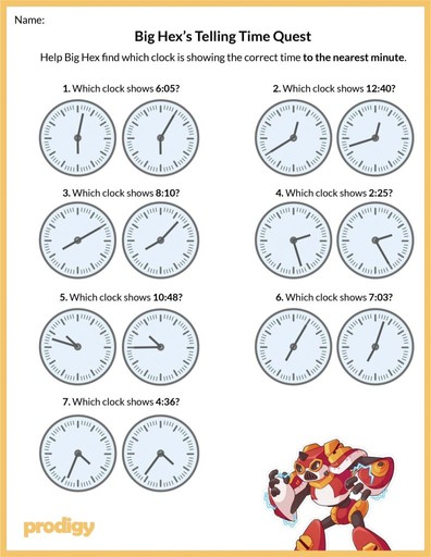 telling time worksheets 20 effective practice materials