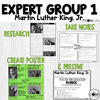 Example of a class project including assignments for