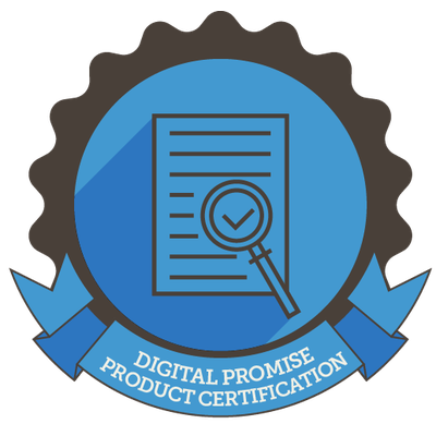 Digital Promise Product Certification badge for being Research-Based.