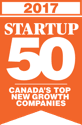 2017 Startup Canada's Top 50 New Growth Companies