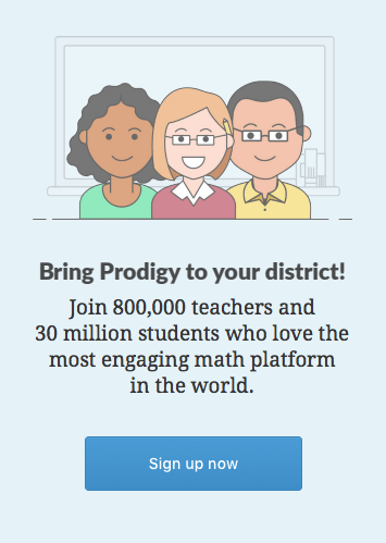 Bring prodigy to your district