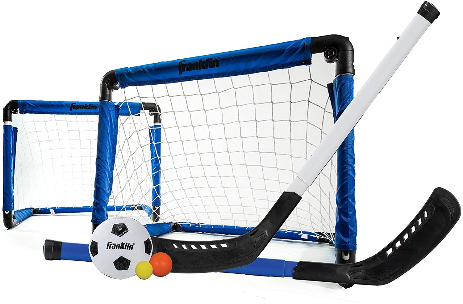 The 3-in-1 hockey and soccer kit for kids.