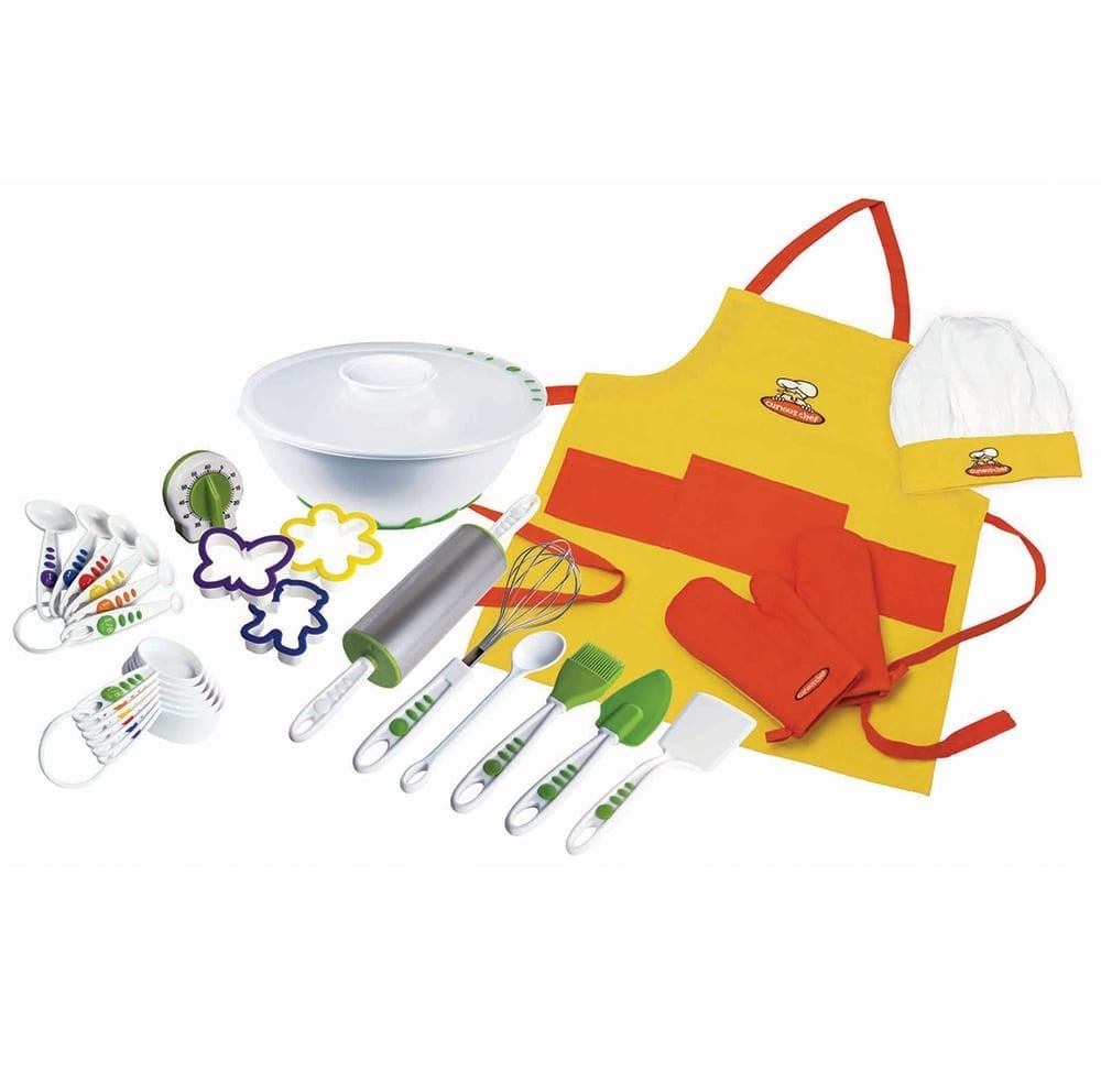 Cooking and baking set for kids from Curious Chef.