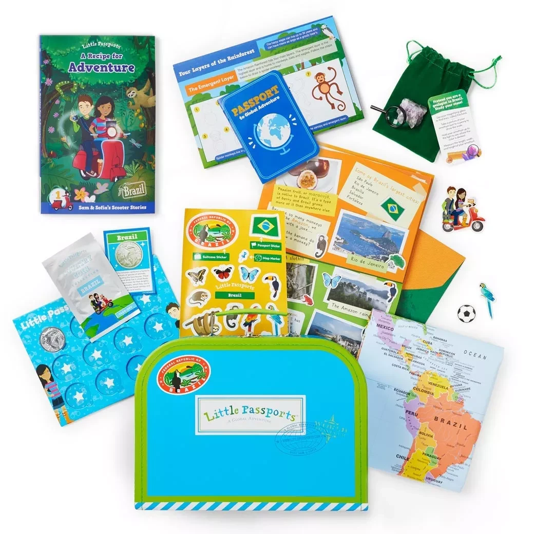 Little Passports is an educational game for kids about cultures.