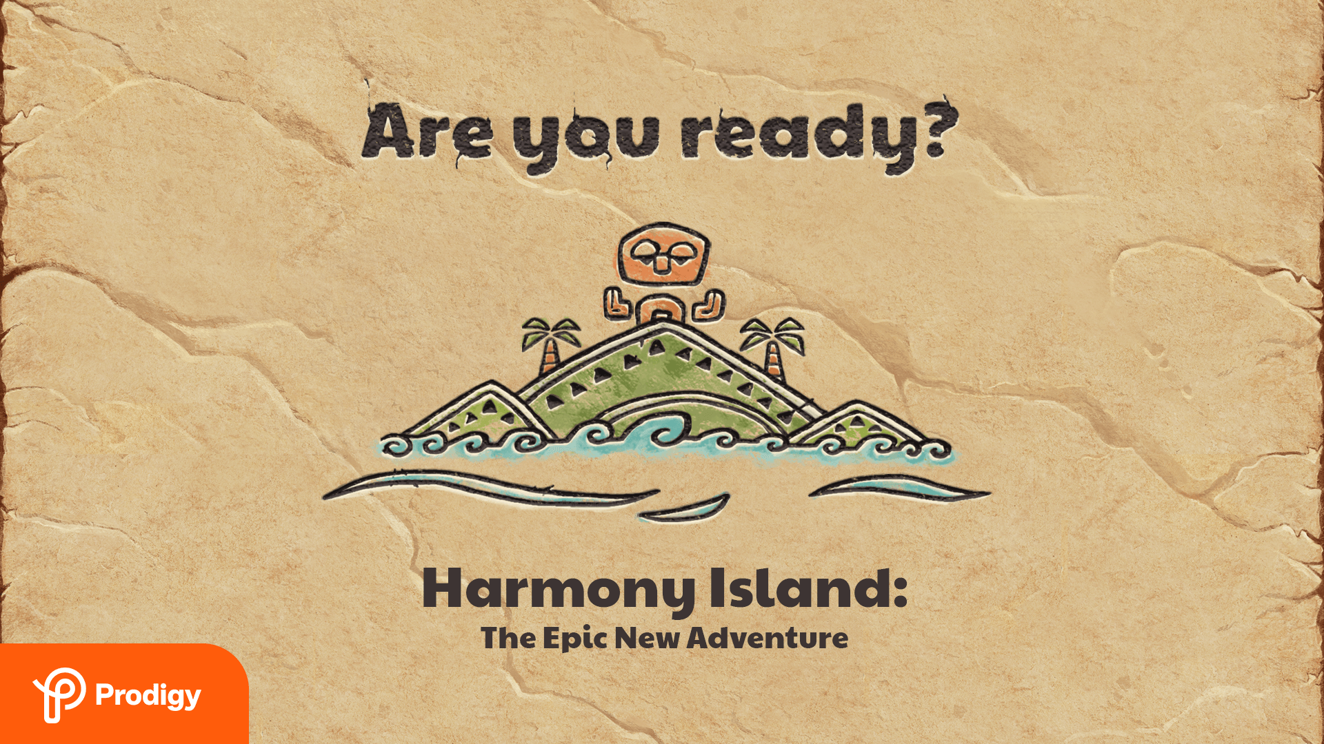Harmony Island Zoom background: the island