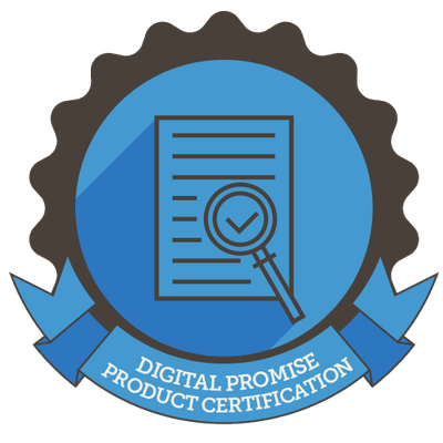 Digital Promise Product Certification badge.