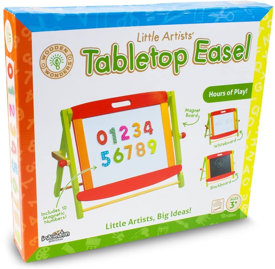 Box of Little Artists tabletop easel for kids.