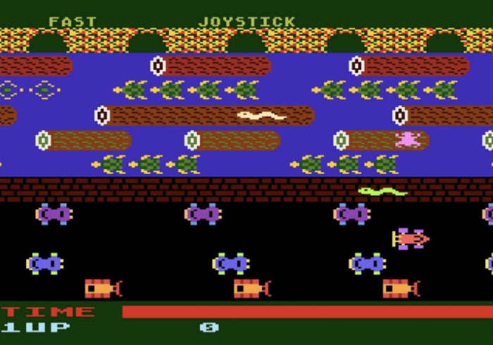 Frogger classic browser game