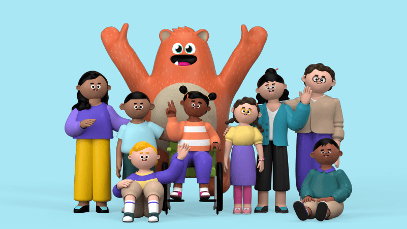 Prodigy Education brand characters
