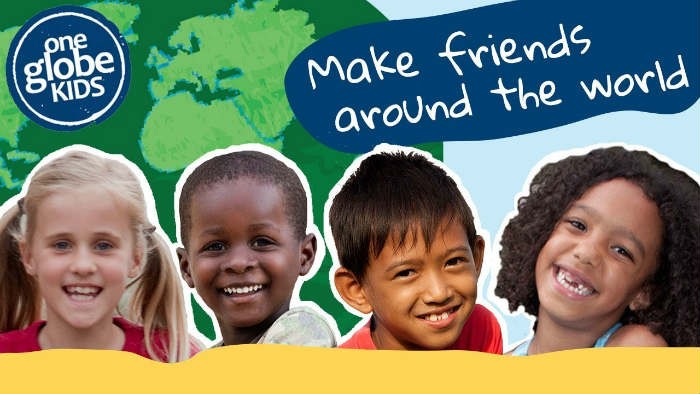 One Globe Kids lets kids make friends around the world.