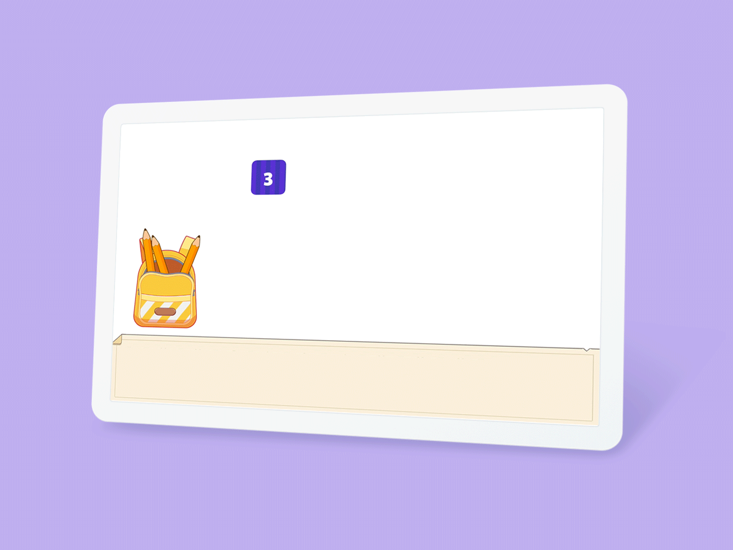 Gif of an example Video Lesson in Prodigy