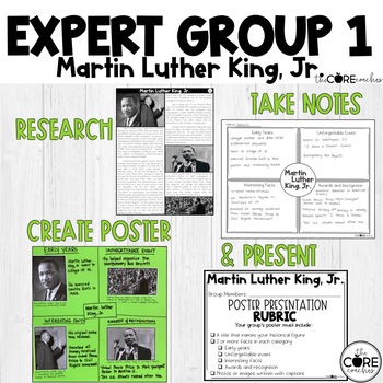 Example of a class project including assignments for