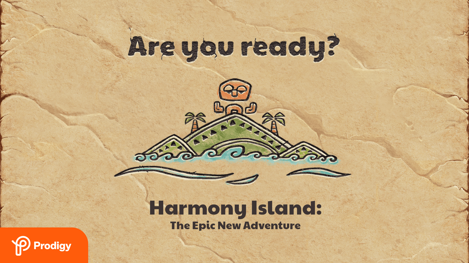 Harmony Island Zoom background: the island