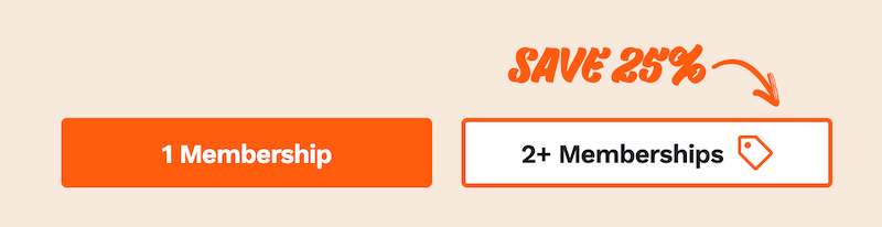 Individual Premium Membership option
