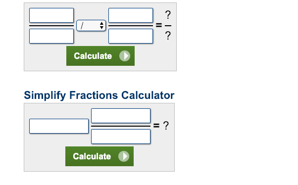 dividing fractions calculator