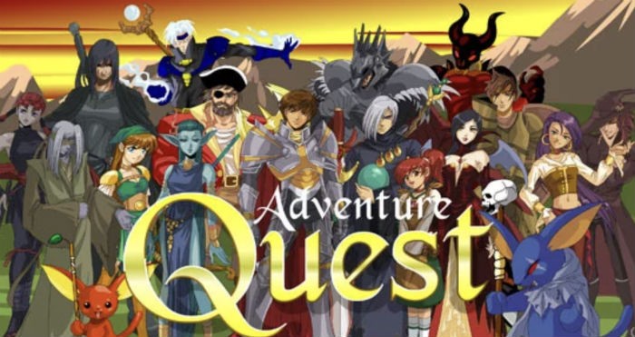Браузерная игра Adventure Quest