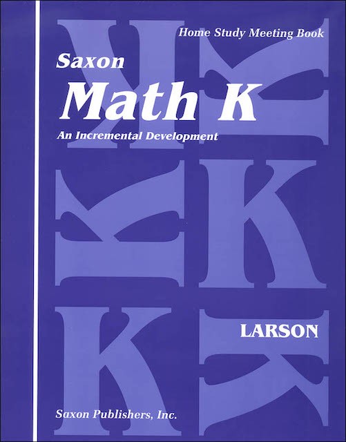 Saxon Math workbook