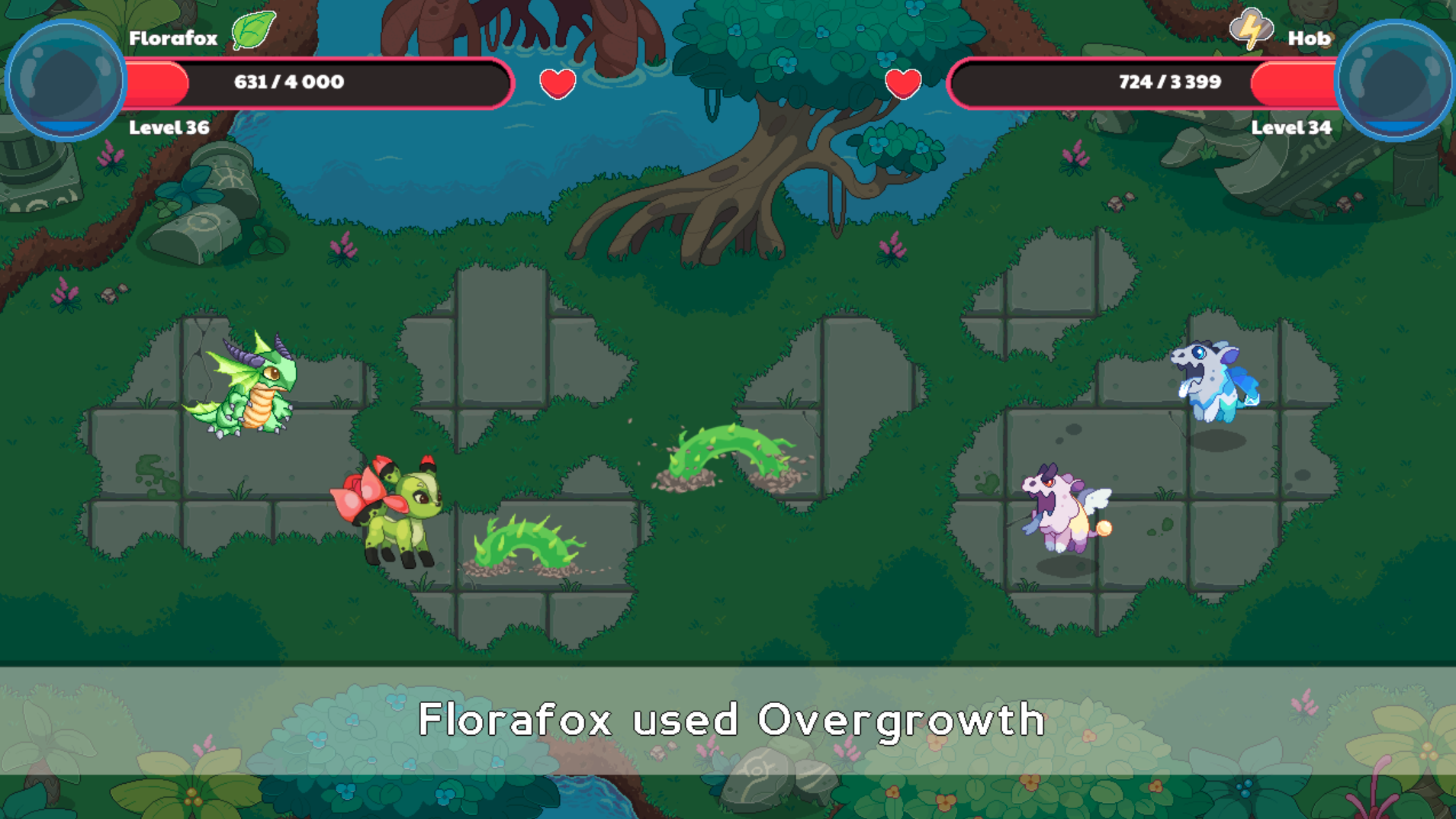 Screenshot of a Prodigy math battle.